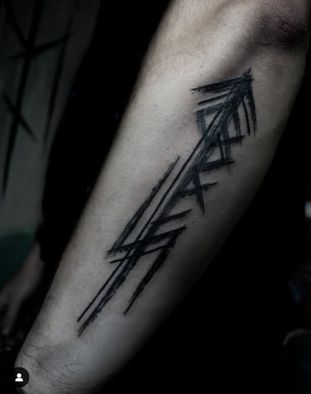 rune, bindrune, tatouage nordique, viking